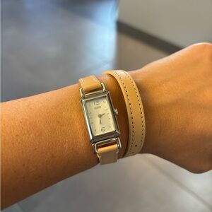 Coach Leather Watch